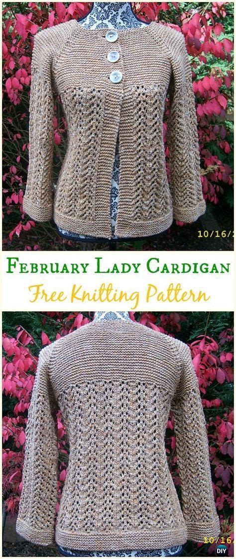 Womens February Lady Sweater Free Knitting Pattern Knit Women