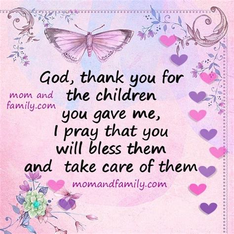 God Thank You For My Children Frases De Agradecimiento Bendicion A