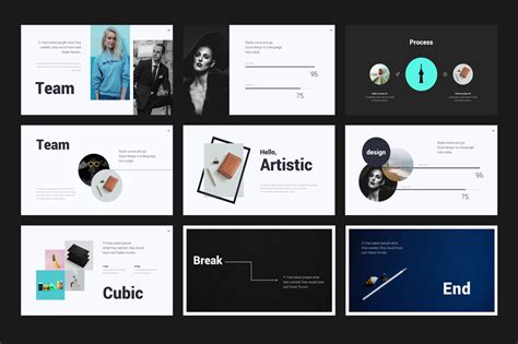 Art And Photography Powerpoint Template Website Templates