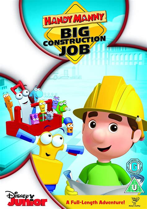 Handy Manny Big Construction Job Dvd Uk Dvd And Blu Ray