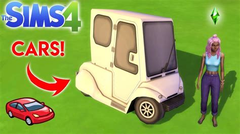 The Sims 4 Functional Driveable Cars Download Youtube