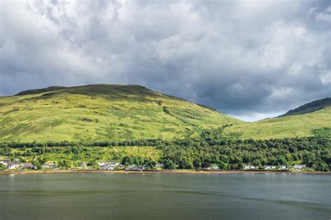 Loch Long And Arrochar Argyll Scotland Stock Photo Image Of Hills