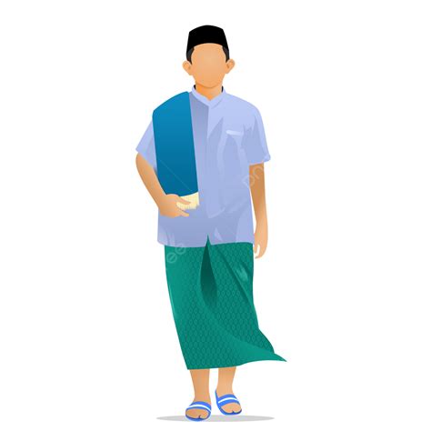 Santri Pergi Sholat Hari Santri Santri Png Vector Santri Png