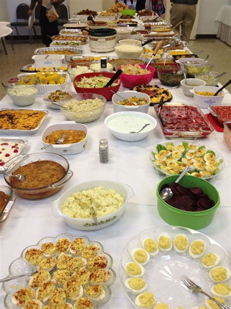 The tradition of the potluck dinner usually has the hostess provide and serve the main course or dish, however modern day. Five Tips for Hosting a Church Potluck Supper Southern ...