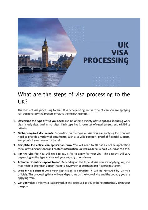 Ppt Uk Visa For Indians Check Uk Visa Types Processing Steps Fee