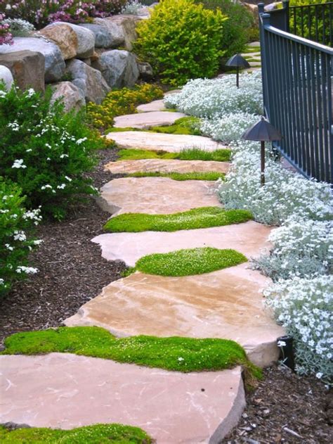 Picture Of Natural And Creative Garden Paths 21 Stone Garden Paths