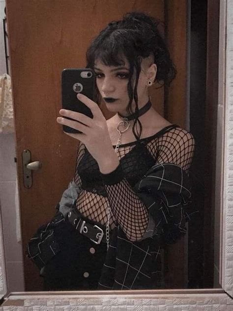 Check Your Look In The Mirror Grunge Outfits Aesthetic Clothes Goth Girls