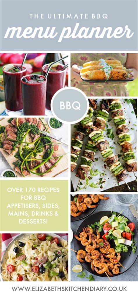 Your Ultimate Bbq Menu Planner With 170 Recipes Bbq Menu Bbq Party