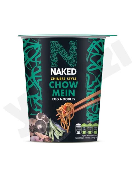 Naked Chinese Style Chow Mein Egg Noodles Gm