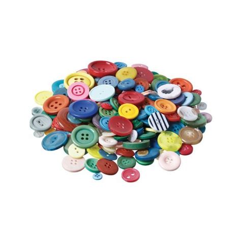 Bulk Buttons Assorted 600g Zart Kidsplay Crafts Art And Craft Supplies