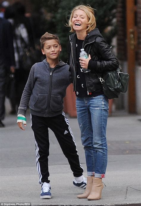 Kelly Ripa Bonds With Her Son Joaquin After His Dentist Appointment In