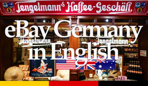 And germany is one of the countries that has most unfortunately, only the help pages are available in english on ebay.de but that shouldn't stop you. eBay.de Germany Site Version in English! — The Easy Guide