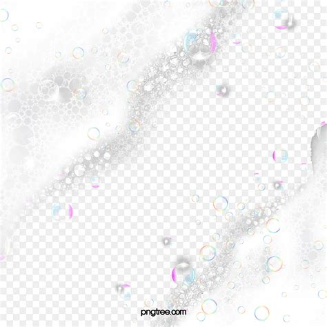 Liquid Bubbles White Transparent Realistic Creative Texture Bubble