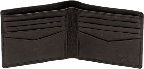 Paulandtaylor Mens Slim Bifold Wallet Rfid Blocker No Id Genuine Leather