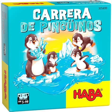 Destrúyeles antes de que siembren el caos y la destrucción. Carrera de pingüinos juego de mesa Haba - Cool and Carry