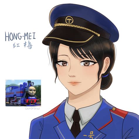 Hong Mei human version - Thomas and Friends by edline02 on DeviantArt
