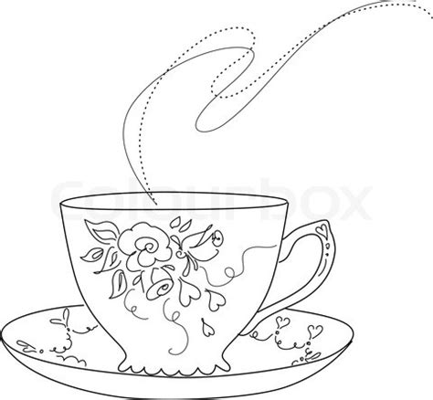 Explorer drawing create an explorer drawing during an expedition sketch create a pencil drawing from your picture coloured pencils draw a picture from your photo using coloured pencils. Cup And Saucer Drawing at GetDrawings | Free download