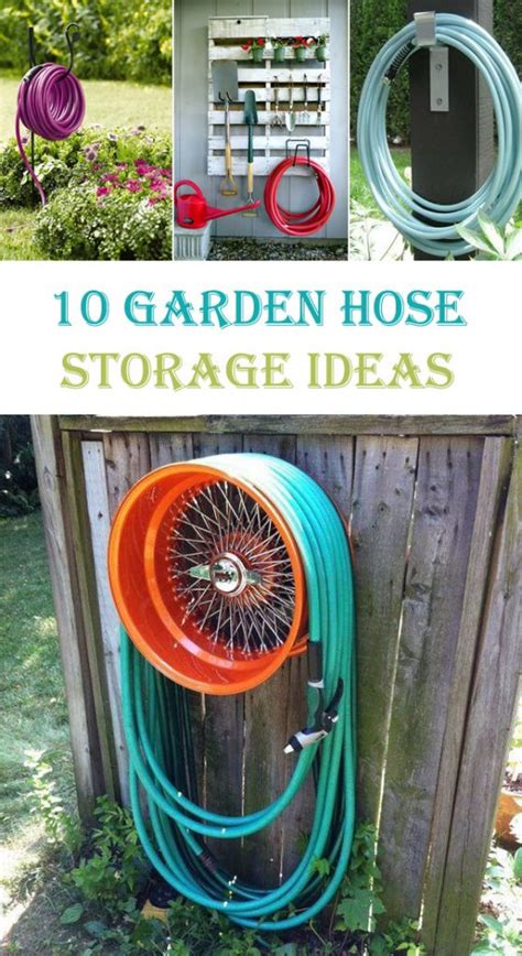 10 Creative Diy Garden Hose Storage Ideas Cool Diys