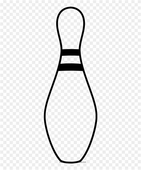 Bowling Pin Coloring Pages Bowling Pin Black And White Clipart