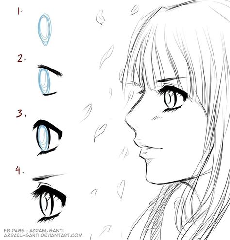 13 How To Draw Anime Eyes Male Side View Images Anime