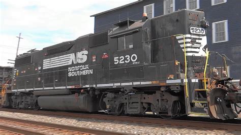 Norfolk Southern High Hood Emd Gp38 2 Seen In Berryville Va Youtube