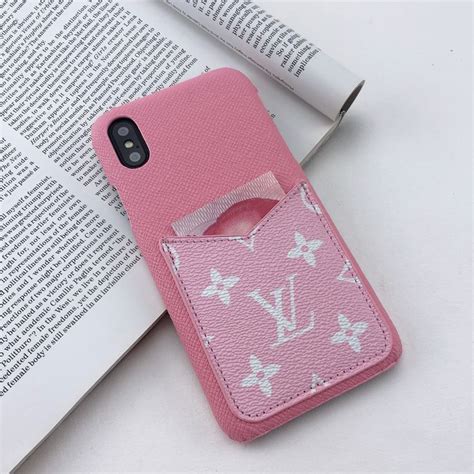 Pink Lv Iphone Bumper Xs Max Case Cover 6 7 8 Plus Xr X Xs Max Cover