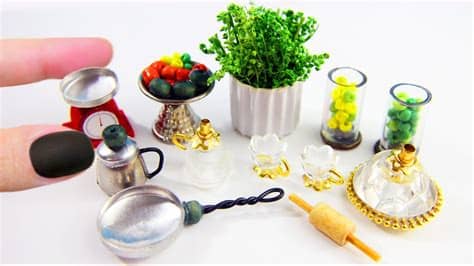 Moldes para realizar tu manualidad en fieltro. DIY Cocina en Miniatura: 10 Manualidades en Miniatura ...