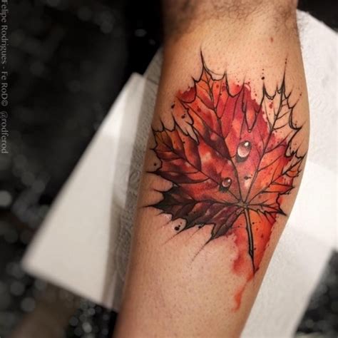 If a woman is pinned , himself a tattoo that means a young. Canadian Maple Leaf Tattoo | Best Tattoo Ideas Gallery