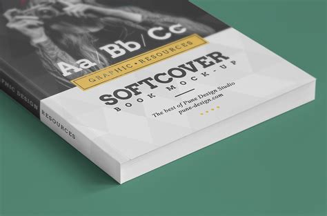 Book Mock Up Softcover Edition Pune Design