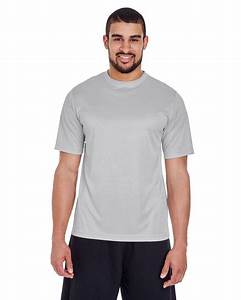 Team 365 Men 39 S Zone Performance T Shirt In Sport Silver Size Small