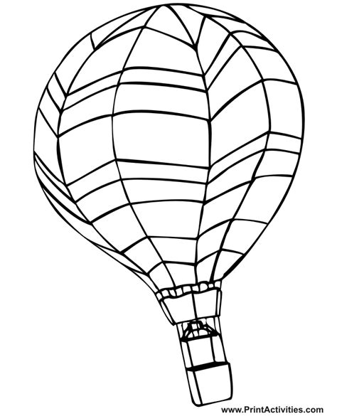 Vector doodle hand drawn hot air balloon illustration illustration. Random Coloring Pages | Free coloring pages printable for ...
