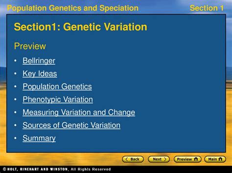 Section1 Genetic Variation Ppt Download