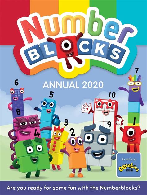 Numberblocks Annual 2020 Children Hardback Book By Sweet Cherry