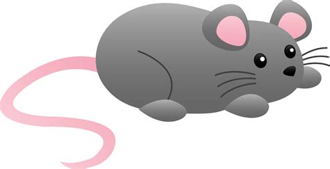 Little Gray Mouse Free Clip Art