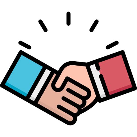 Shake Hands Free Business Icons