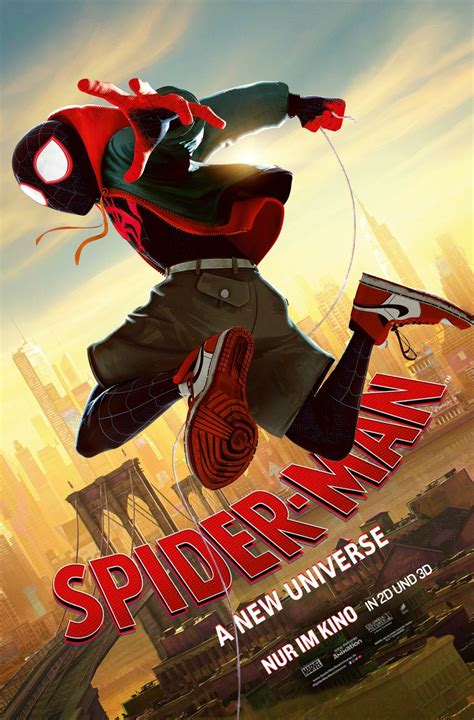 Spider Man A New Universe Poster 마블 코믹스 스파이더맨 마블