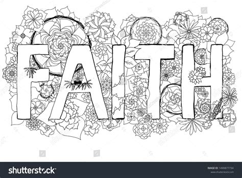 Faith Coloring Pages For Adults Love