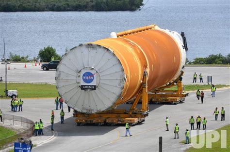 Photo Nasas First Sls Rocket Is Transported To The Vab At The Kennedy