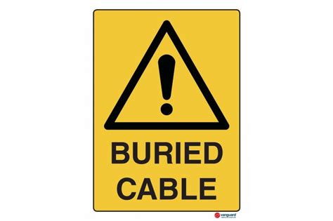 Acm Warning Sign Buried Cable Vanguard Nz