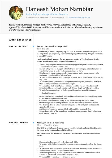 Creating a regional sales manager resume from scratch can be a challenging task, but you can learn how to. Regional Manager - Resume Samples and Templates | VisualCV