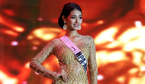Miss Myanmar Primera Candidata A Miss Universo Que Se Declara Abiertamente Homosexual Eju Tv