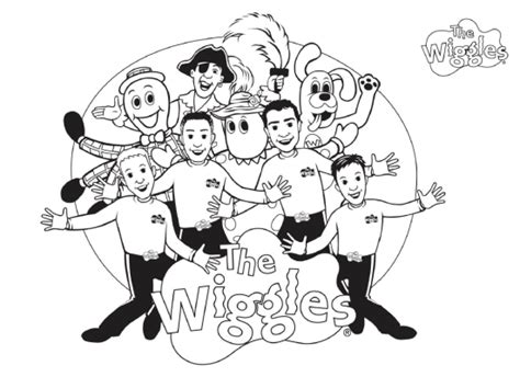 Wiggle coloring pages wiggles print mrs piggle colouring free new. Free Printable Wiggles Coloring | Cute coloring pages ...