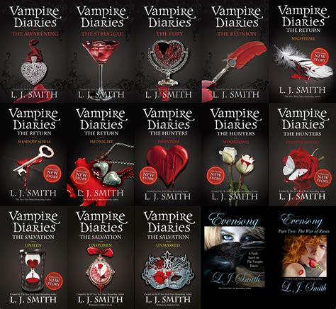 Vampire Diaries Books In Order All 13 Of Them
