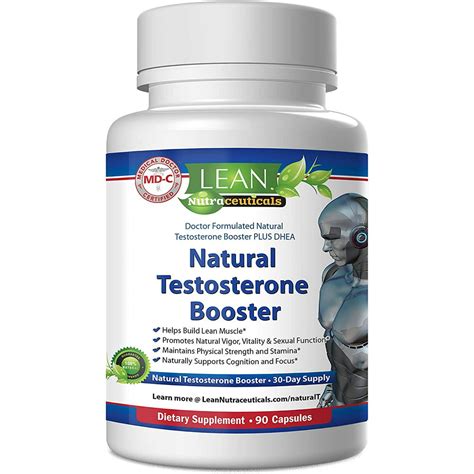 lean nutraceuticals md certified natural testosterone booster for men best testosterone