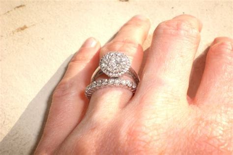 Dy lanai engagement ring, david yurman. Show me your wedding band/engagement ring gap