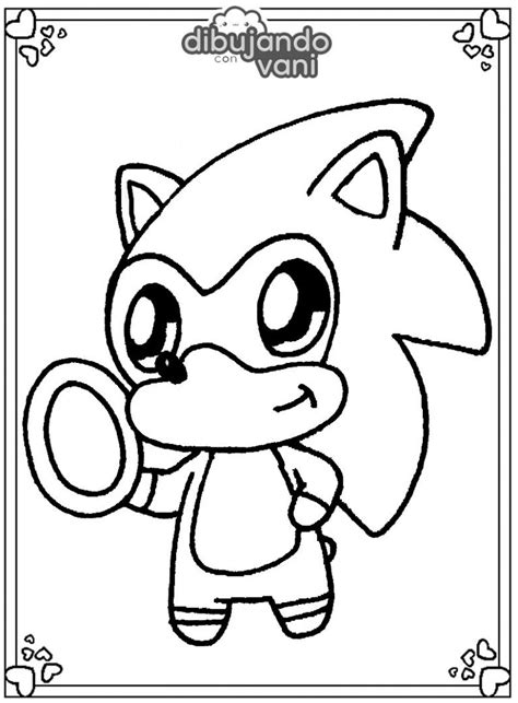 Dibujos De Sonic Para Imprimir Colorear A Heidi Reverasite