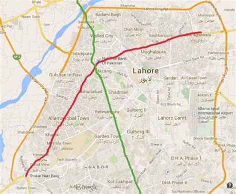 Lahore Orange Line Metrotrain An Integrated Solution Urbanduniya
