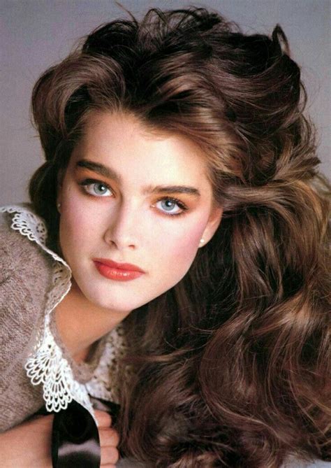 Brooke Shields By Francesco Scavullo 1983 Brooke Shields Beauty Hair Styles