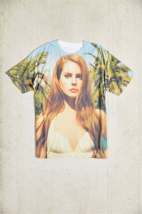 Lyst Urban Outfitters Lana Del Rey Paradise Tee For Men
