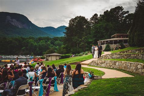 Lake Lure Wedding At Rumbling Bald Resort